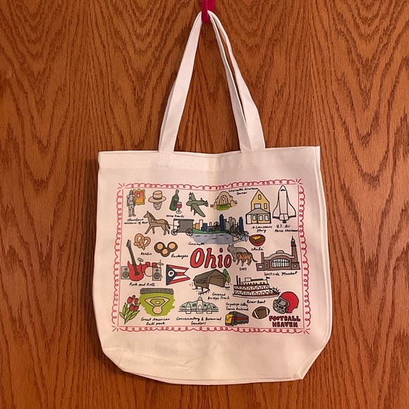 Wanderer Collection by 1 brilliant gift Handbags - Ohio Themed Tote Bag